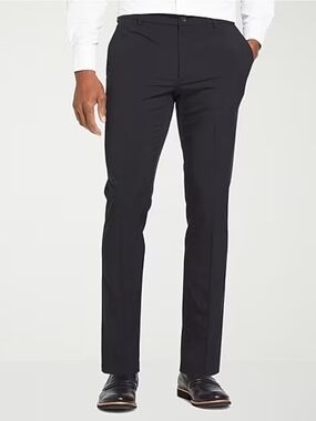 Van Heusen Black Slim Dress Pants 29x30